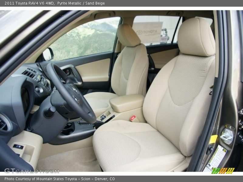  2011 RAV4 V6 4WD Sand Beige Interior