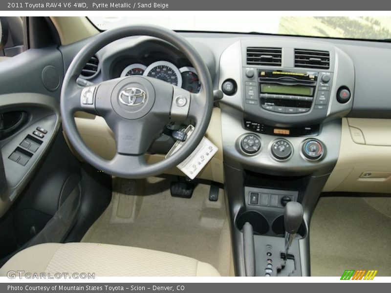 Pyrite Metallic / Sand Beige 2011 Toyota RAV4 V6 4WD