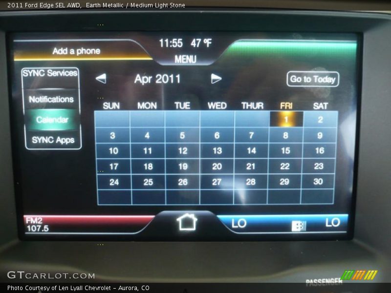 Earth Metallic / Medium Light Stone 2011 Ford Edge SEL AWD