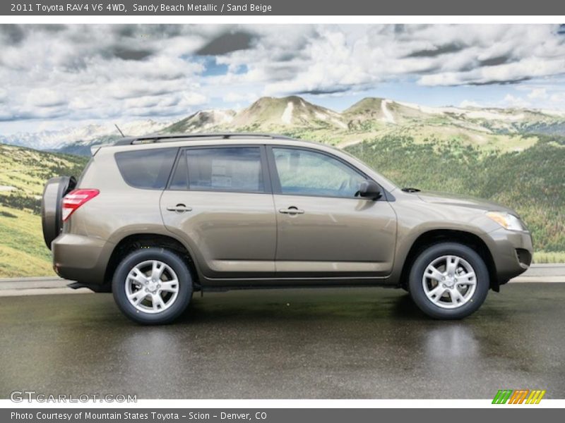  2011 RAV4 V6 4WD Sandy Beach Metallic