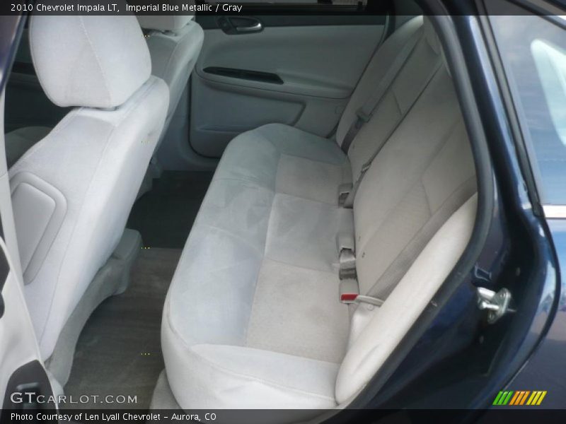 Imperial Blue Metallic / Gray 2010 Chevrolet Impala LT