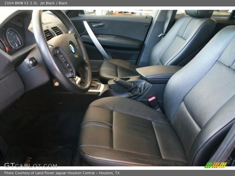 Jet Black / Black 2004 BMW X3 3.0i