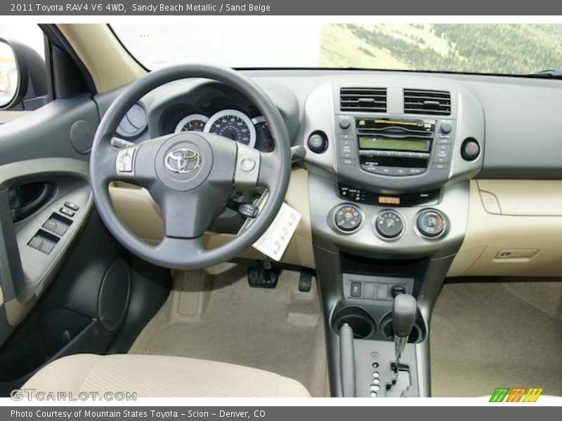 Sandy Beach Metallic / Sand Beige 2011 Toyota RAV4 V6 4WD