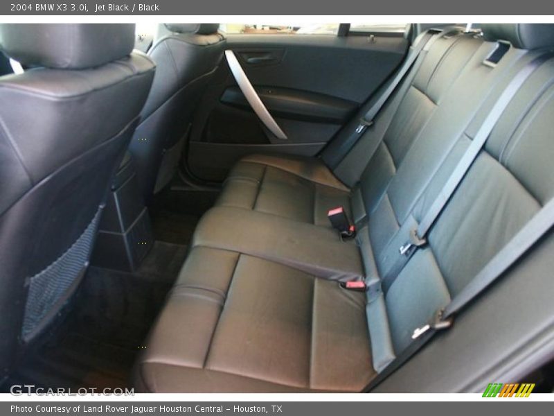 Jet Black / Black 2004 BMW X3 3.0i