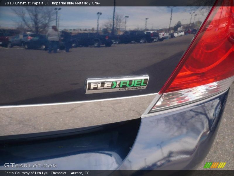 Imperial Blue Metallic / Gray 2010 Chevrolet Impala LT