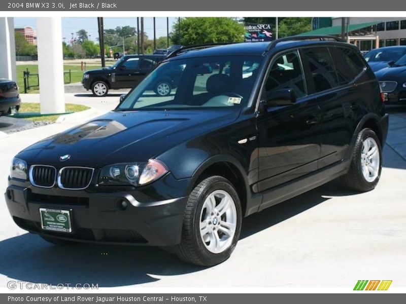 Jet Black / Black 2004 BMW X3 3.0i