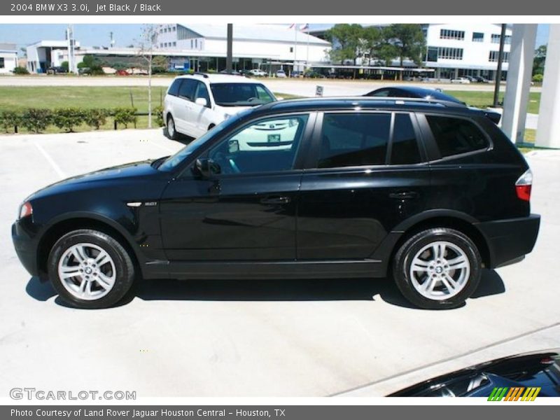 Jet Black / Black 2004 BMW X3 3.0i