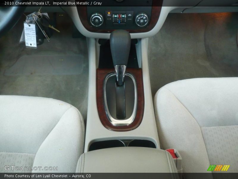 Imperial Blue Metallic / Gray 2010 Chevrolet Impala LT