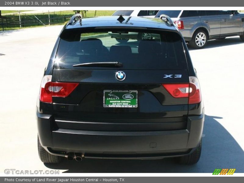 Jet Black / Black 2004 BMW X3 3.0i