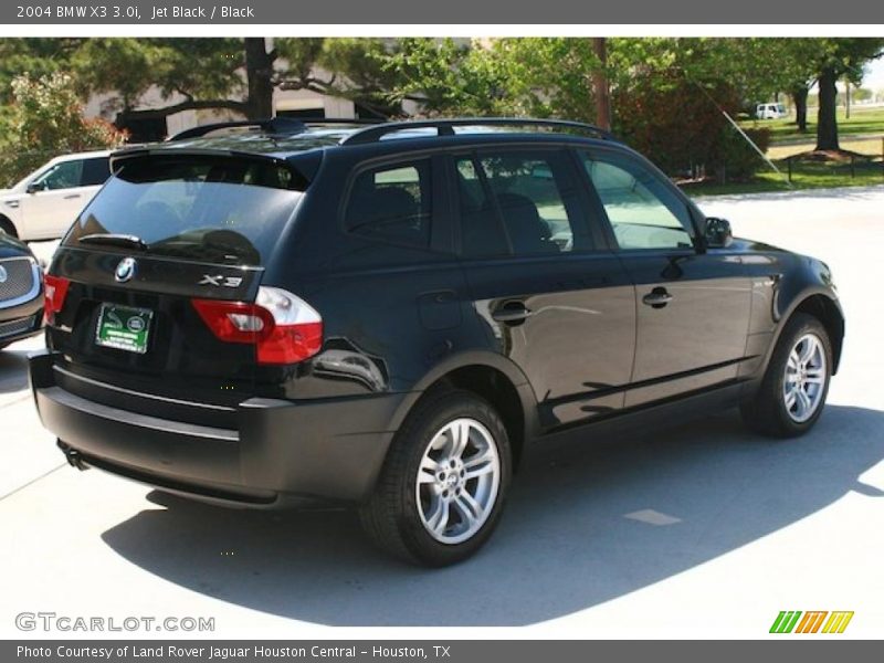 Jet Black / Black 2004 BMW X3 3.0i