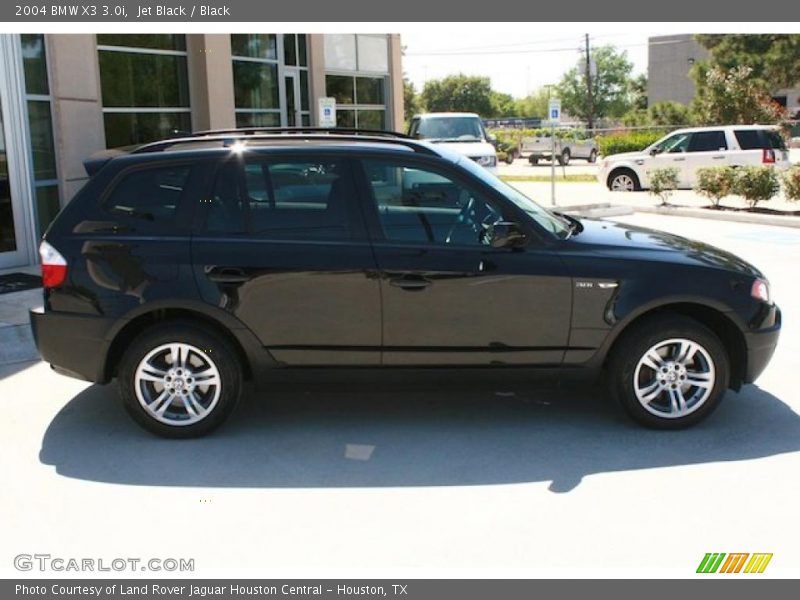 Jet Black / Black 2004 BMW X3 3.0i