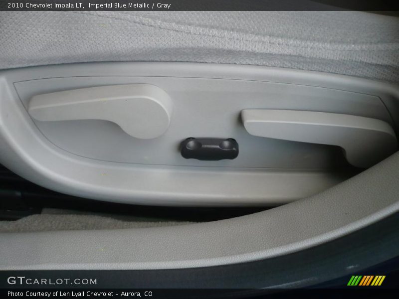 Imperial Blue Metallic / Gray 2010 Chevrolet Impala LT