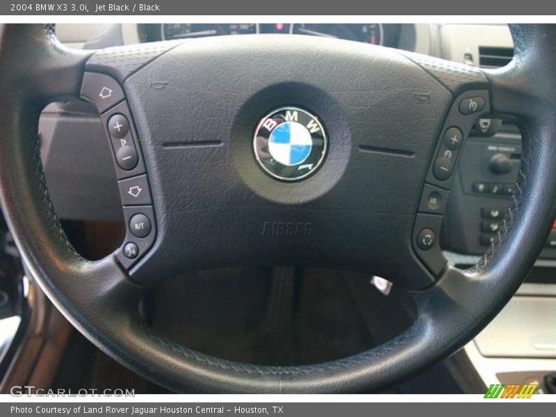 Jet Black / Black 2004 BMW X3 3.0i