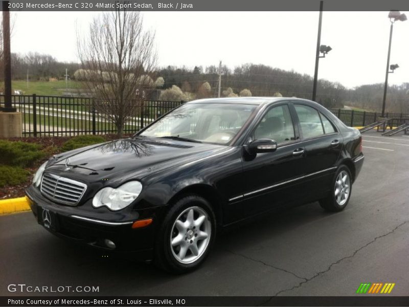 Black / Java 2003 Mercedes-Benz C 320 4Matic Sport Sedan