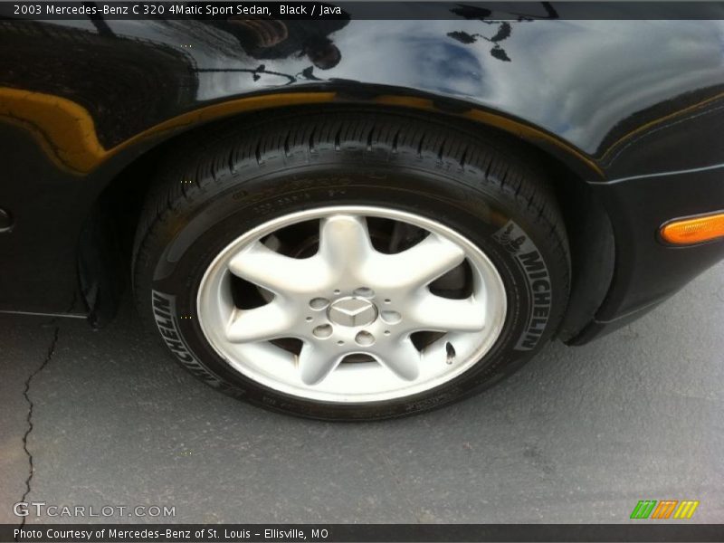 Black / Java 2003 Mercedes-Benz C 320 4Matic Sport Sedan