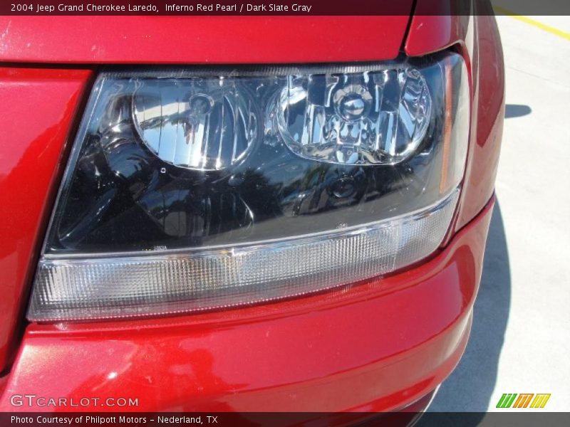 Inferno Red Pearl / Dark Slate Gray 2004 Jeep Grand Cherokee Laredo
