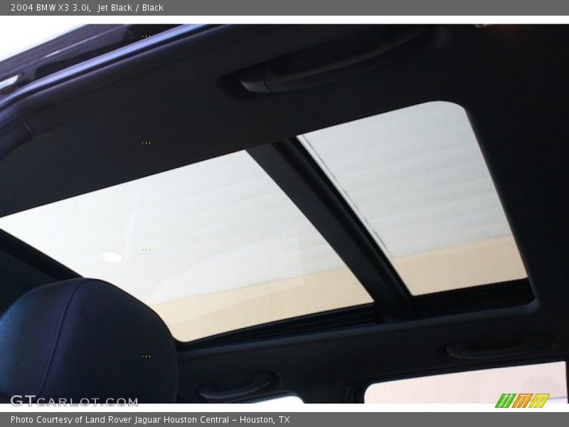 Jet Black / Black 2004 BMW X3 3.0i
