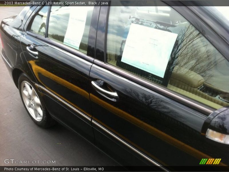 Black / Java 2003 Mercedes-Benz C 320 4Matic Sport Sedan