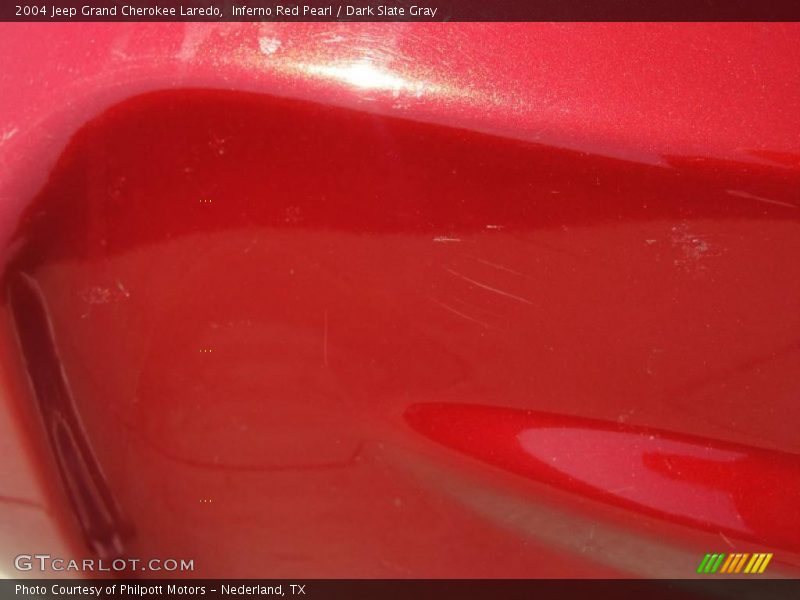 Inferno Red Pearl / Dark Slate Gray 2004 Jeep Grand Cherokee Laredo