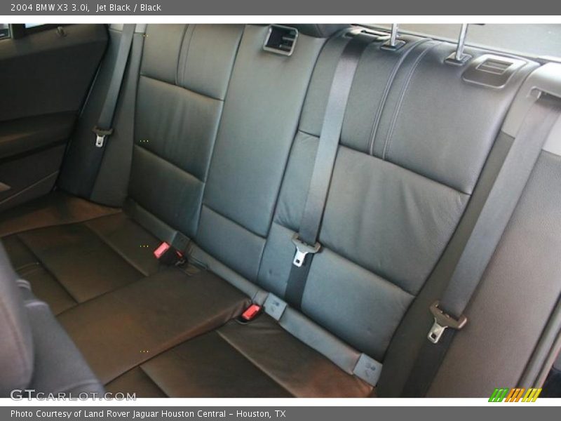 Jet Black / Black 2004 BMW X3 3.0i