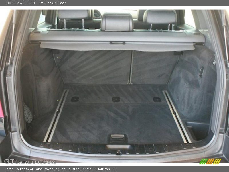 Jet Black / Black 2004 BMW X3 3.0i