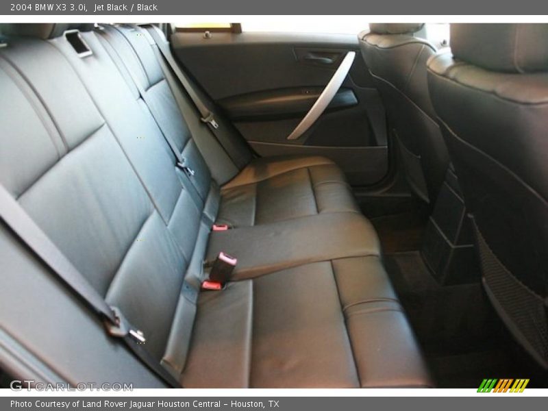 Jet Black / Black 2004 BMW X3 3.0i