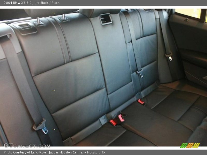 Jet Black / Black 2004 BMW X3 3.0i