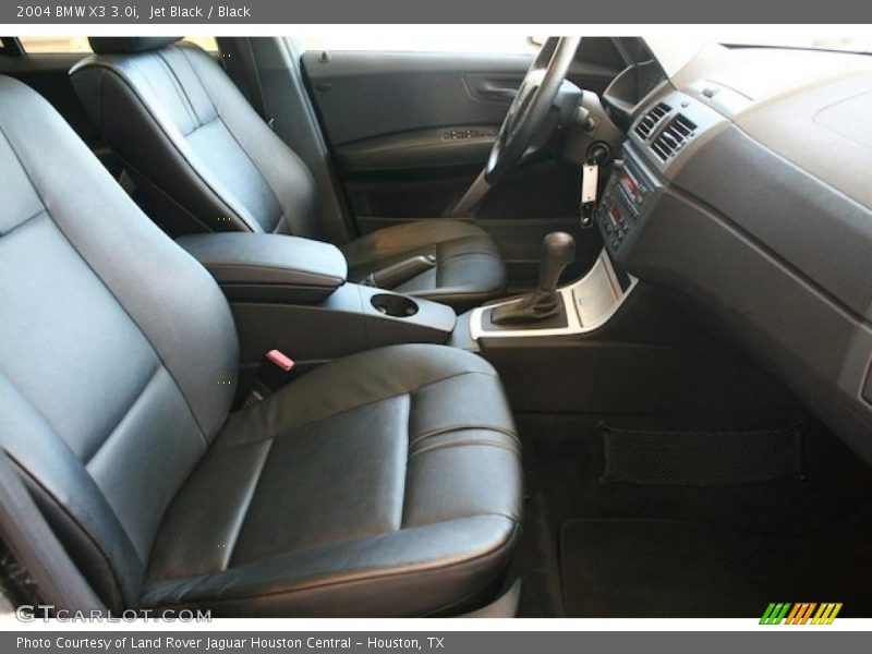 Jet Black / Black 2004 BMW X3 3.0i