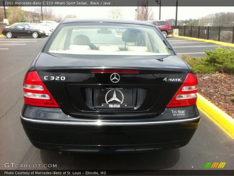 Black / Java 2003 Mercedes-Benz C 320 4Matic Sport Sedan