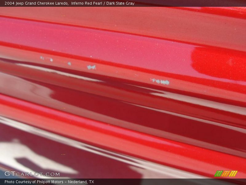 Inferno Red Pearl / Dark Slate Gray 2004 Jeep Grand Cherokee Laredo