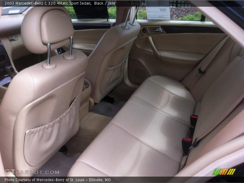 Black / Java 2003 Mercedes-Benz C 320 4Matic Sport Sedan