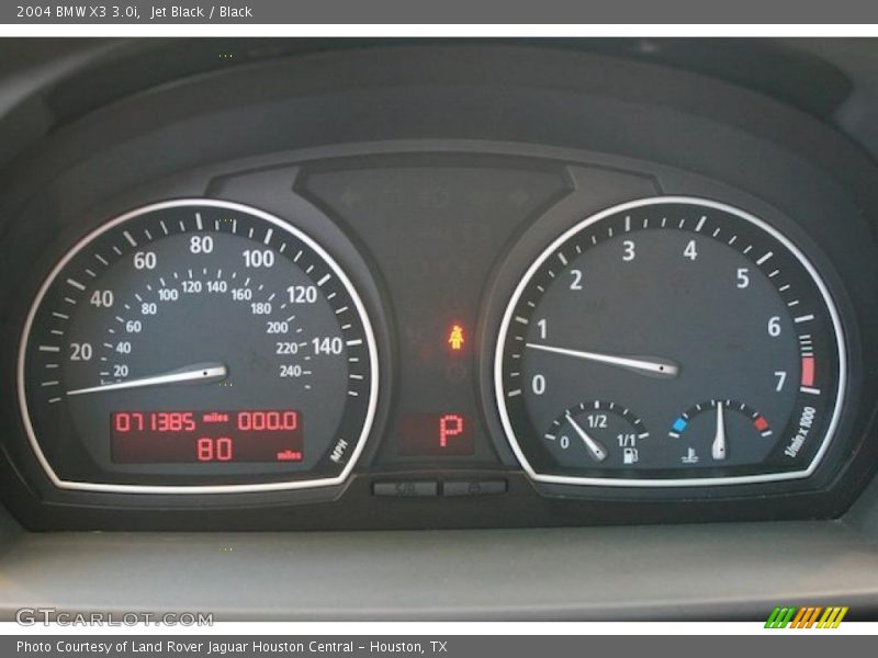 Jet Black / Black 2004 BMW X3 3.0i
