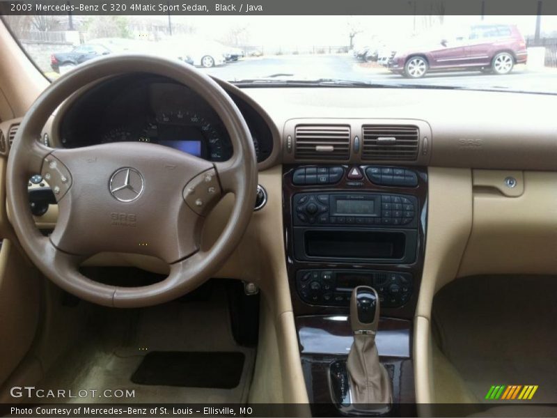 Black / Java 2003 Mercedes-Benz C 320 4Matic Sport Sedan
