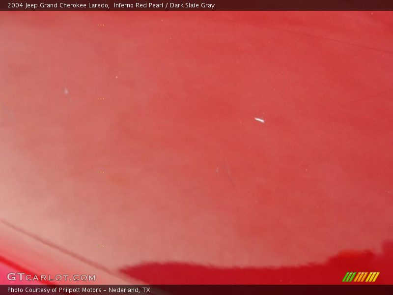 Inferno Red Pearl / Dark Slate Gray 2004 Jeep Grand Cherokee Laredo