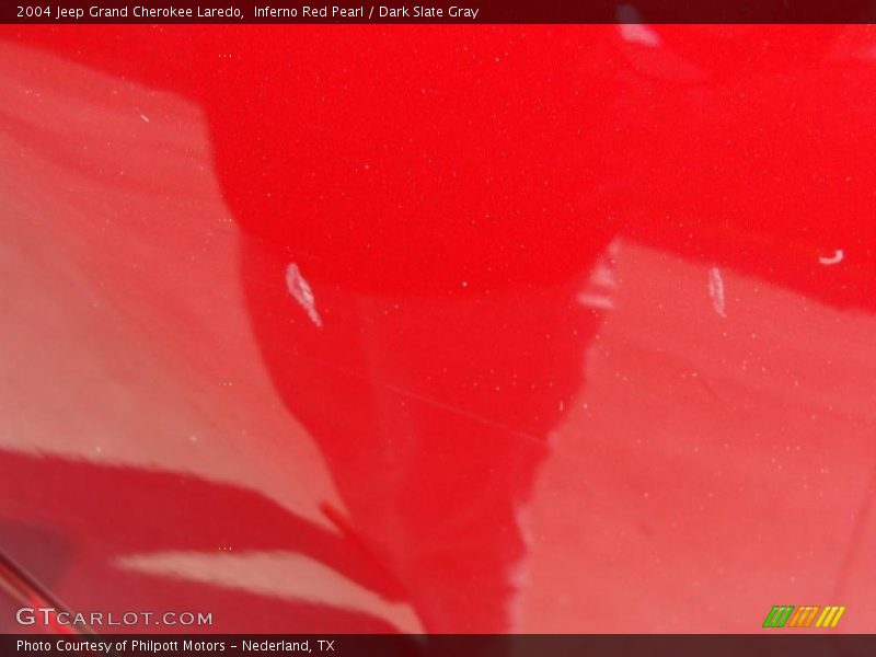 Inferno Red Pearl / Dark Slate Gray 2004 Jeep Grand Cherokee Laredo