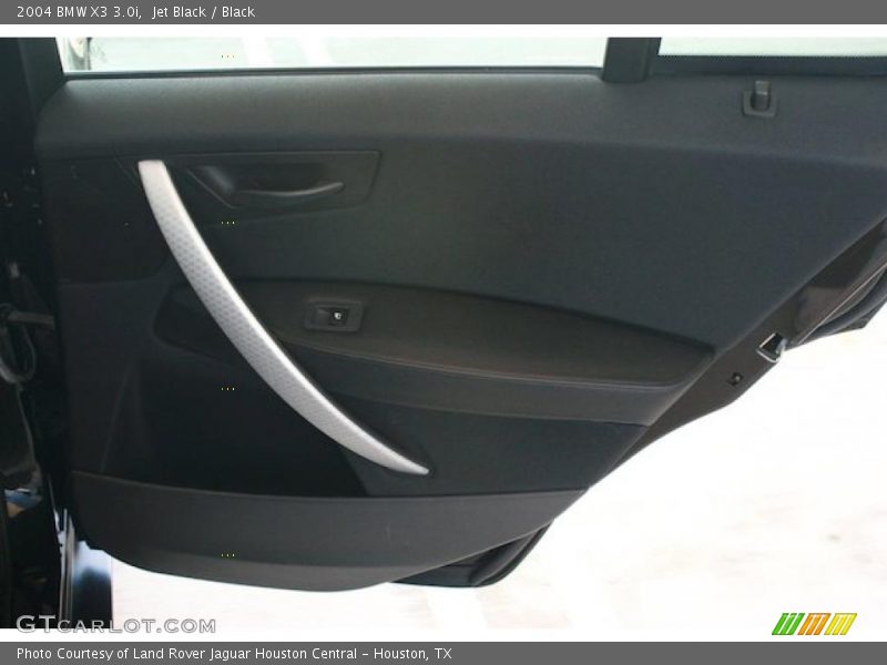 Jet Black / Black 2004 BMW X3 3.0i