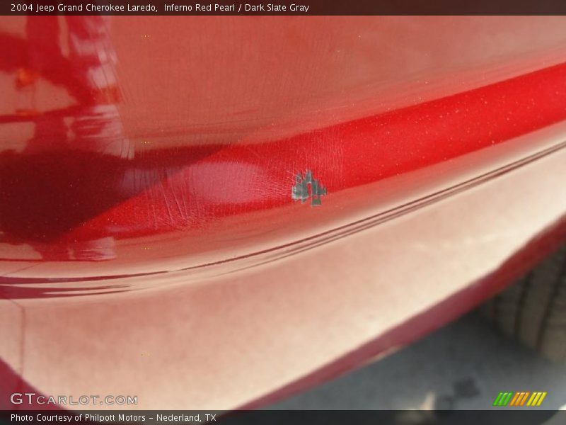 Inferno Red Pearl / Dark Slate Gray 2004 Jeep Grand Cherokee Laredo