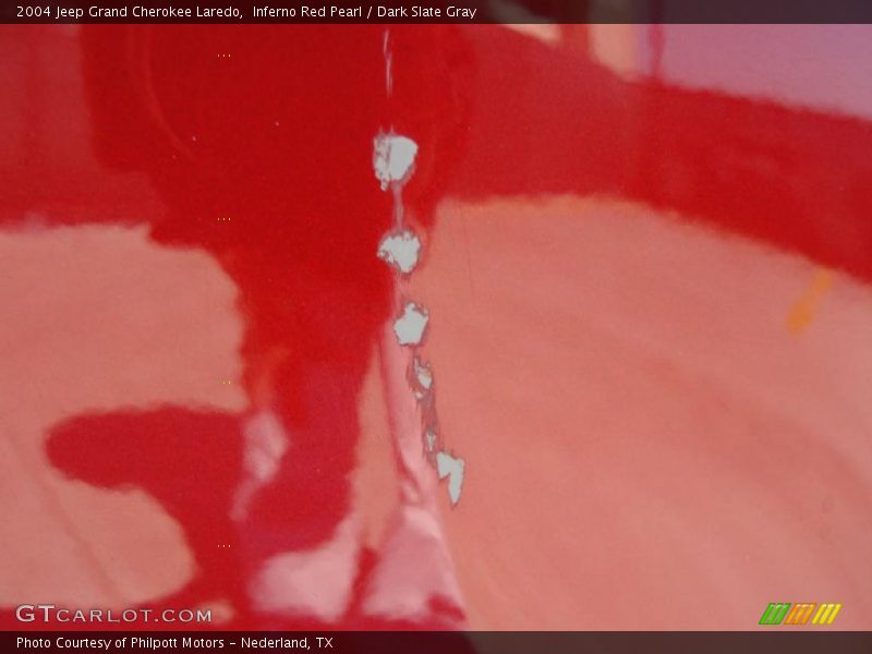 Inferno Red Pearl / Dark Slate Gray 2004 Jeep Grand Cherokee Laredo