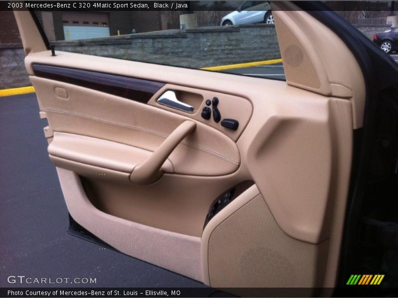 Black / Java 2003 Mercedes-Benz C 320 4Matic Sport Sedan