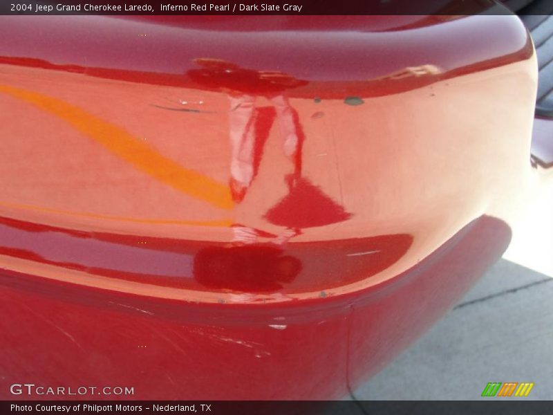Inferno Red Pearl / Dark Slate Gray 2004 Jeep Grand Cherokee Laredo