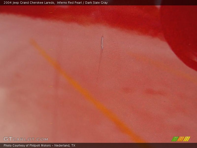 Inferno Red Pearl / Dark Slate Gray 2004 Jeep Grand Cherokee Laredo