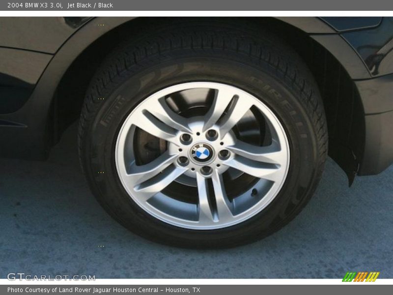 Jet Black / Black 2004 BMW X3 3.0i