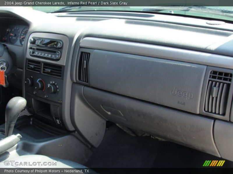 Inferno Red Pearl / Dark Slate Gray 2004 Jeep Grand Cherokee Laredo