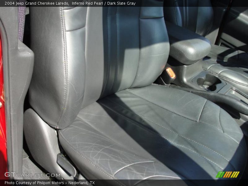 Inferno Red Pearl / Dark Slate Gray 2004 Jeep Grand Cherokee Laredo