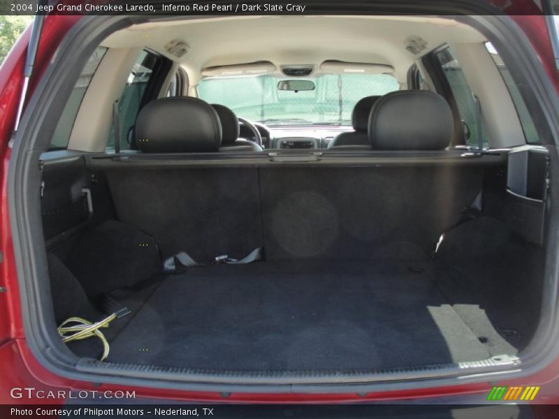 Inferno Red Pearl / Dark Slate Gray 2004 Jeep Grand Cherokee Laredo