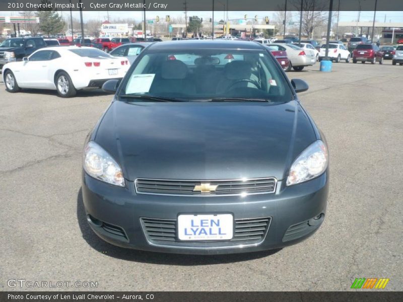Cyber Gray Metallic / Gray 2010 Chevrolet Impala LT