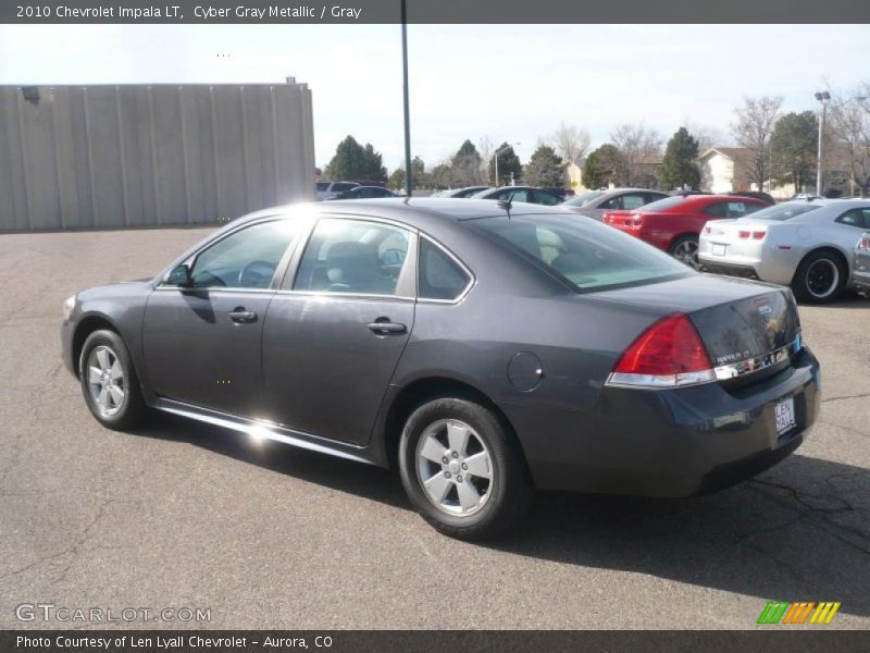 Cyber Gray Metallic / Gray 2010 Chevrolet Impala LT