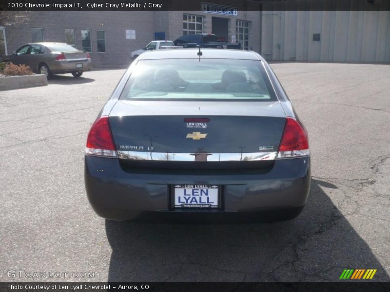 Cyber Gray Metallic / Gray 2010 Chevrolet Impala LT