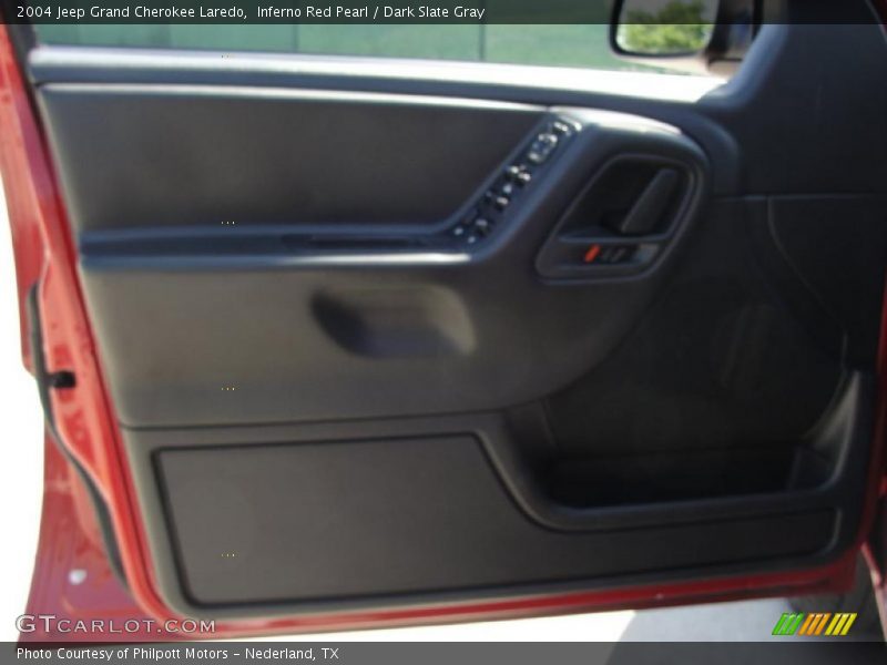 Inferno Red Pearl / Dark Slate Gray 2004 Jeep Grand Cherokee Laredo