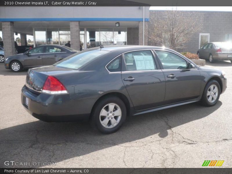 Cyber Gray Metallic / Gray 2010 Chevrolet Impala LT
